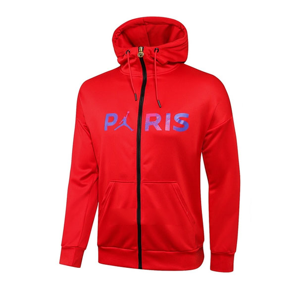 Chaqueta con Capucha Paris Saint Germain 2021/2022 Rojo